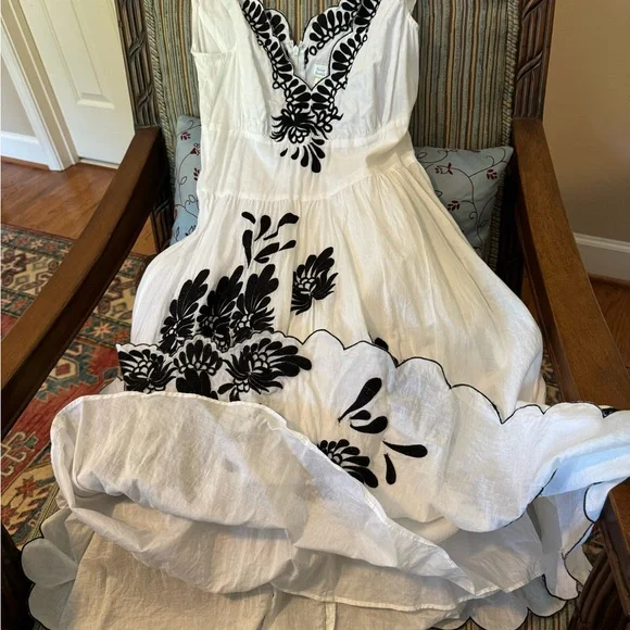 Anthropologie Future Paradise White dress - Picture 3 of 5